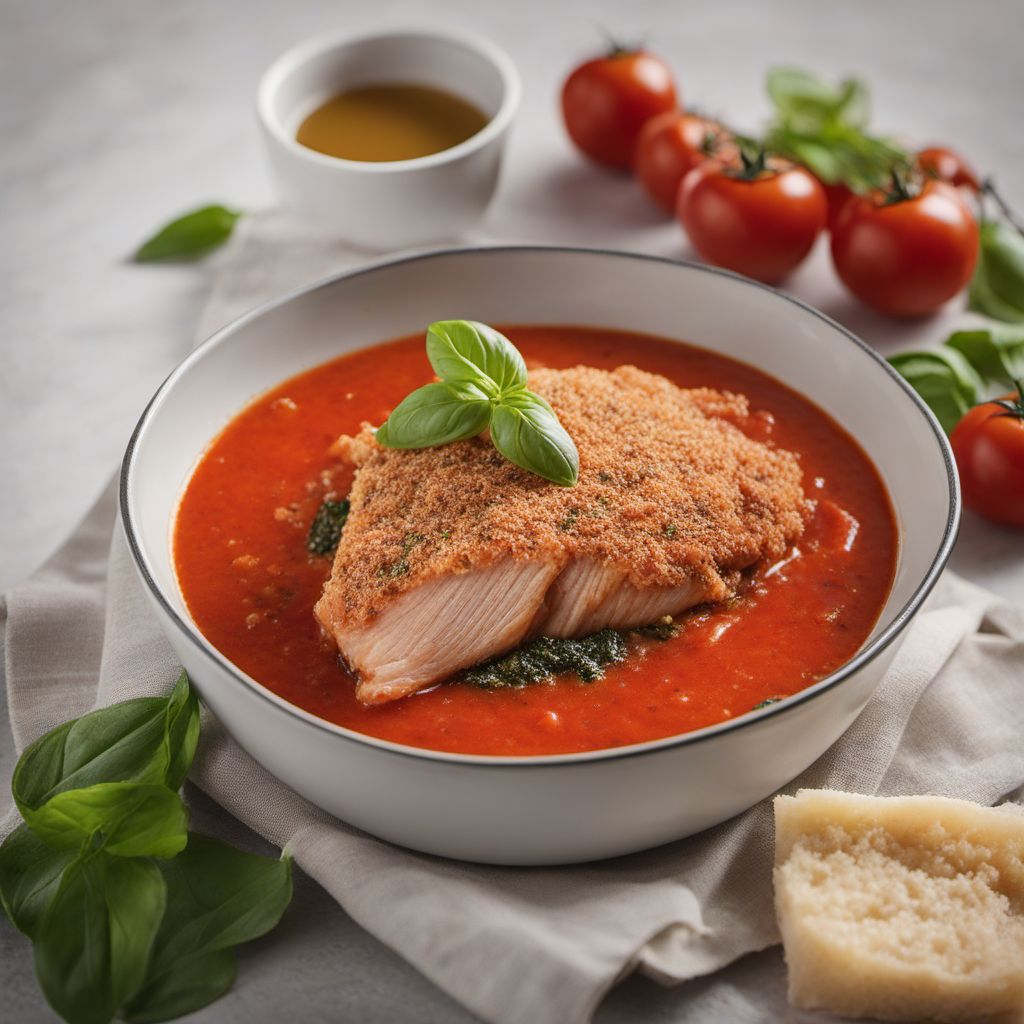 Uccelli Scappati with Tomato and Basil Sauce