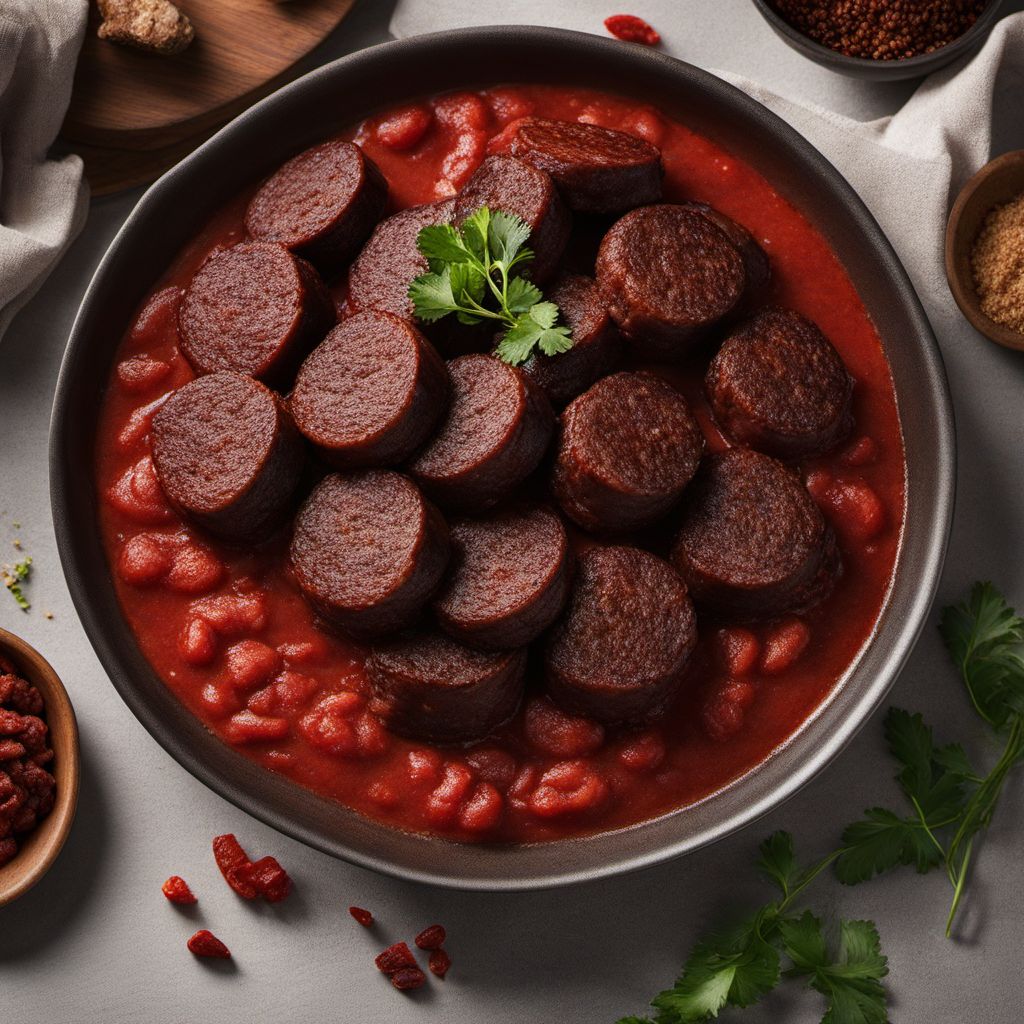 Ugandan-style Spiced Blood Sausage