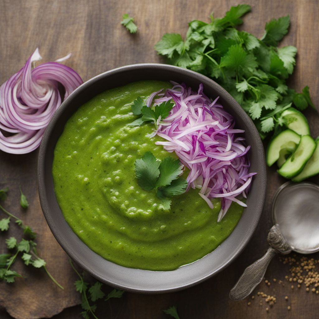 Ugandan-style Spicy Cucumber Chutney