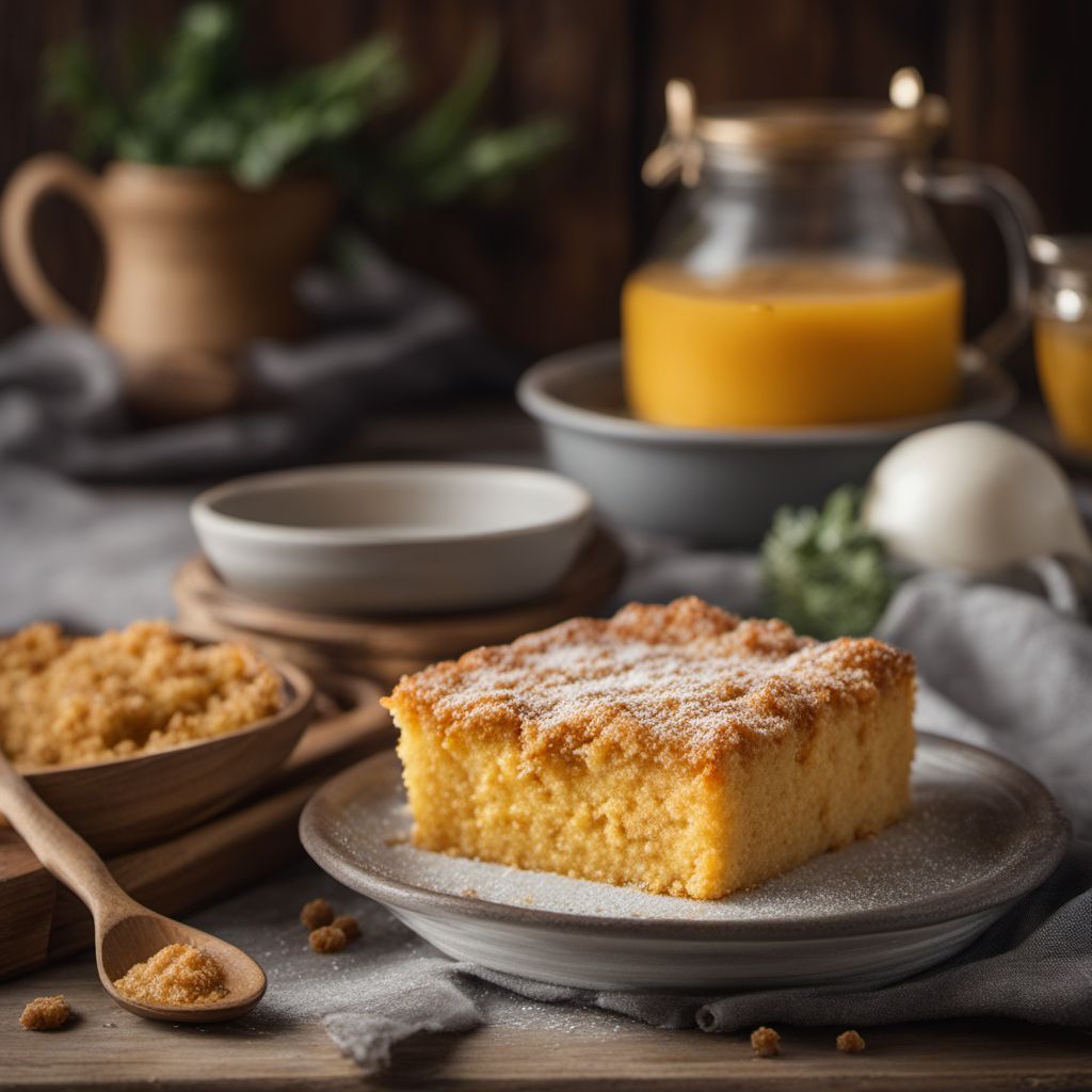 Ukrainian Cornmeal Casserole