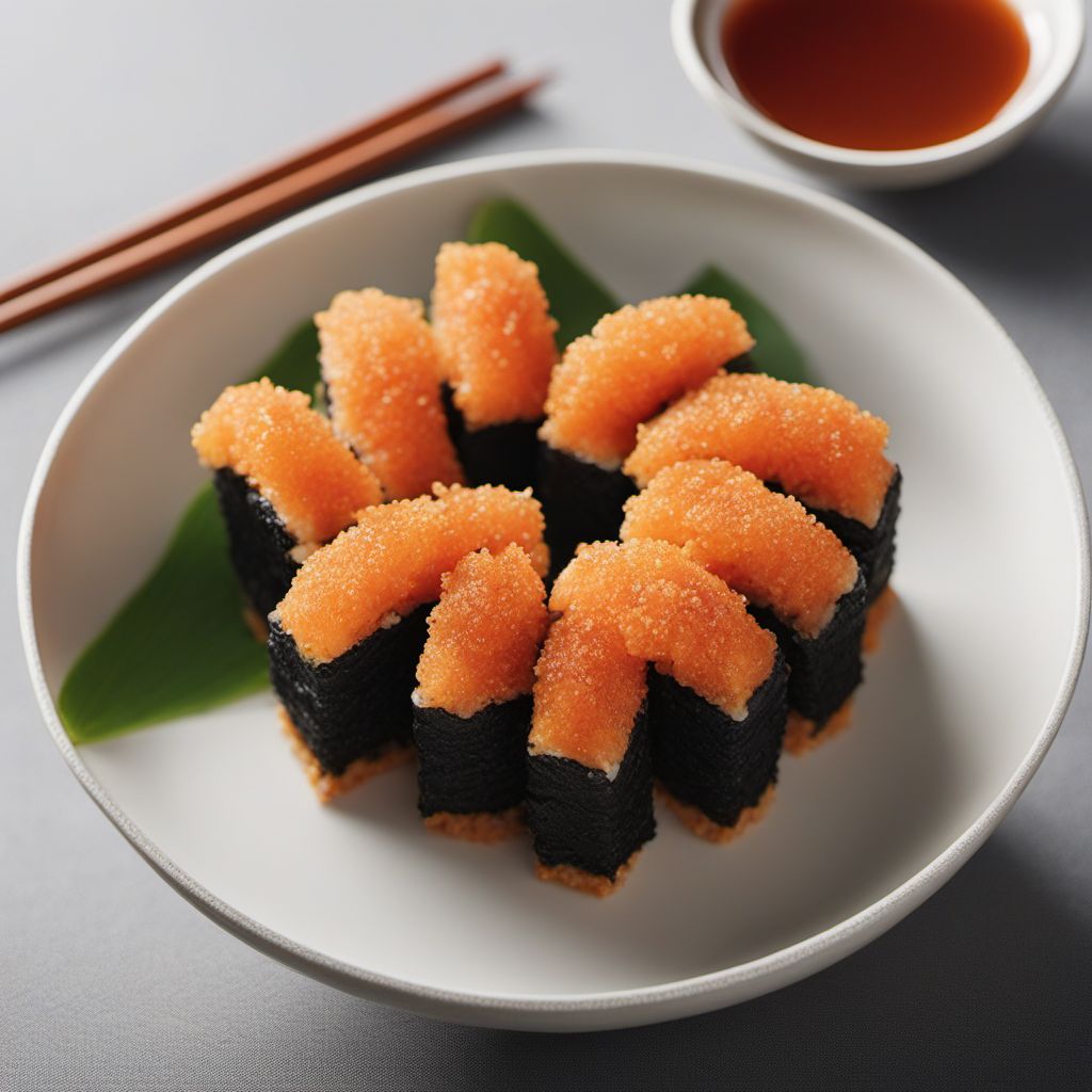 Uni Gunkan Maki with a Twist