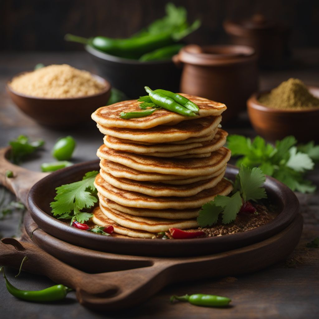 Uttar Pradesh Style Paneer Pancakes