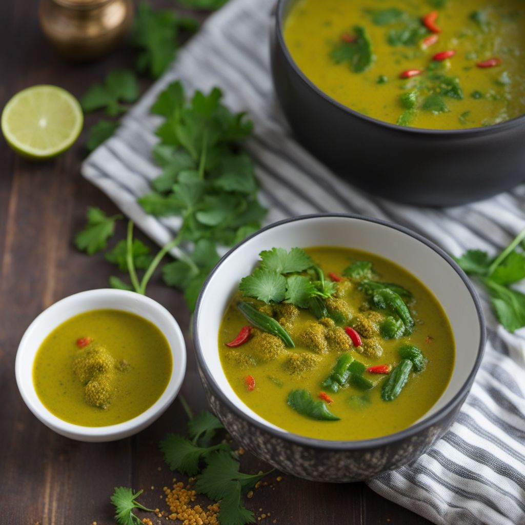 Vanuatuan-style Okra Soup