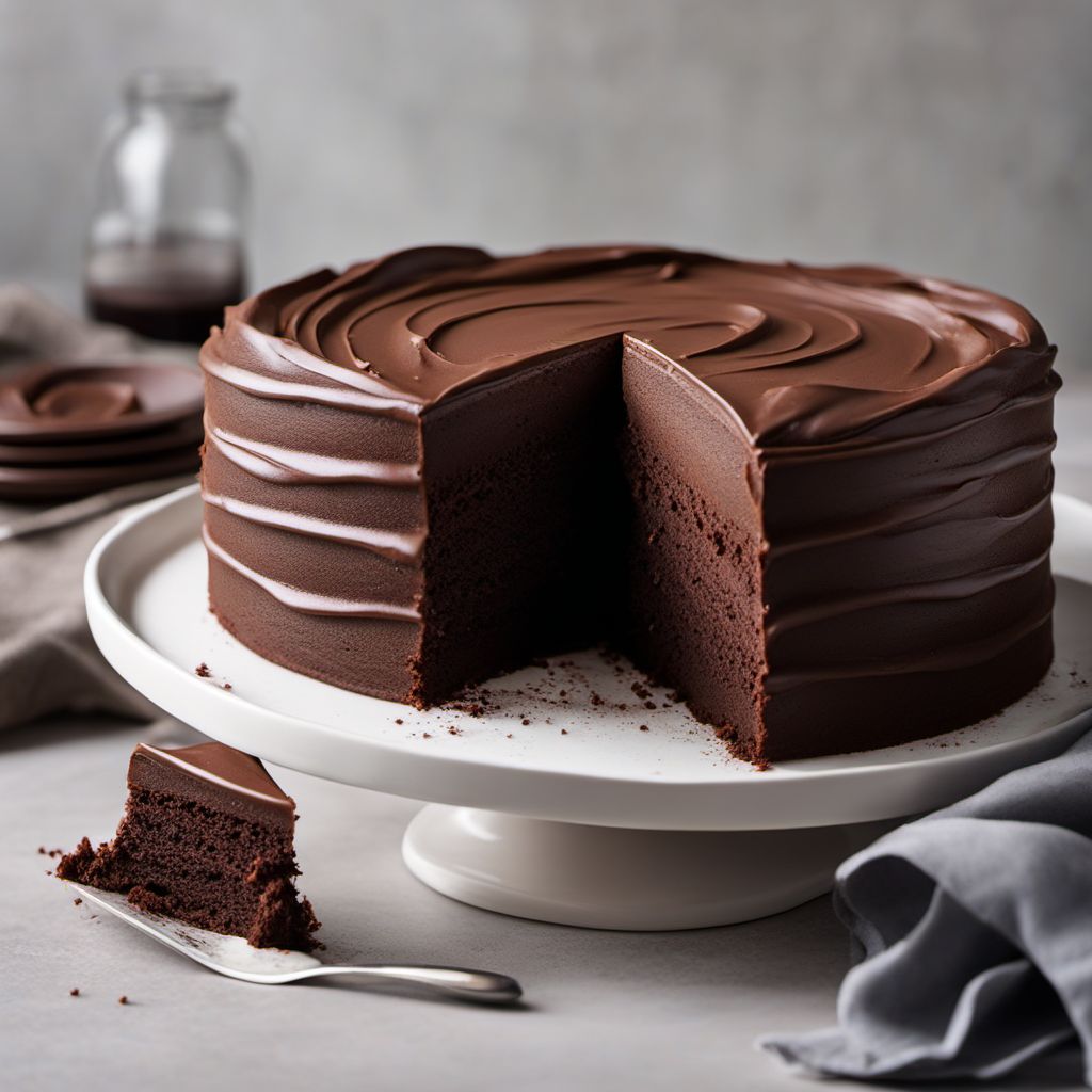 Vegan Chocolate Mousse Cake