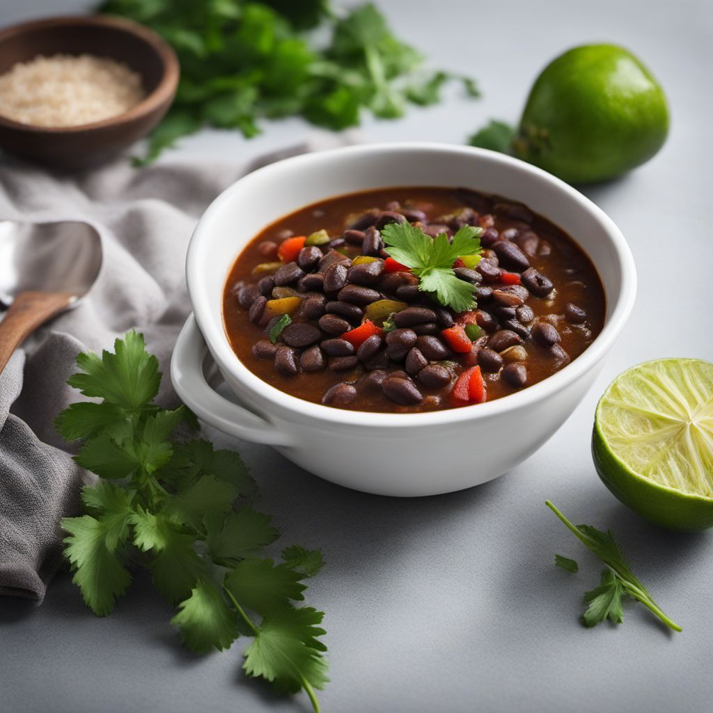 Venezuelan Black Beans Stew