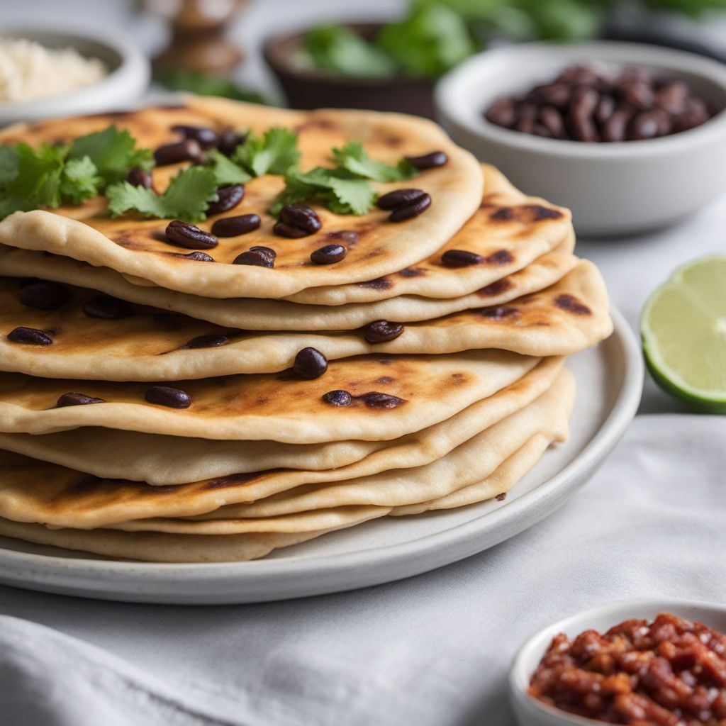 Veracruz-style Stuffed Naan