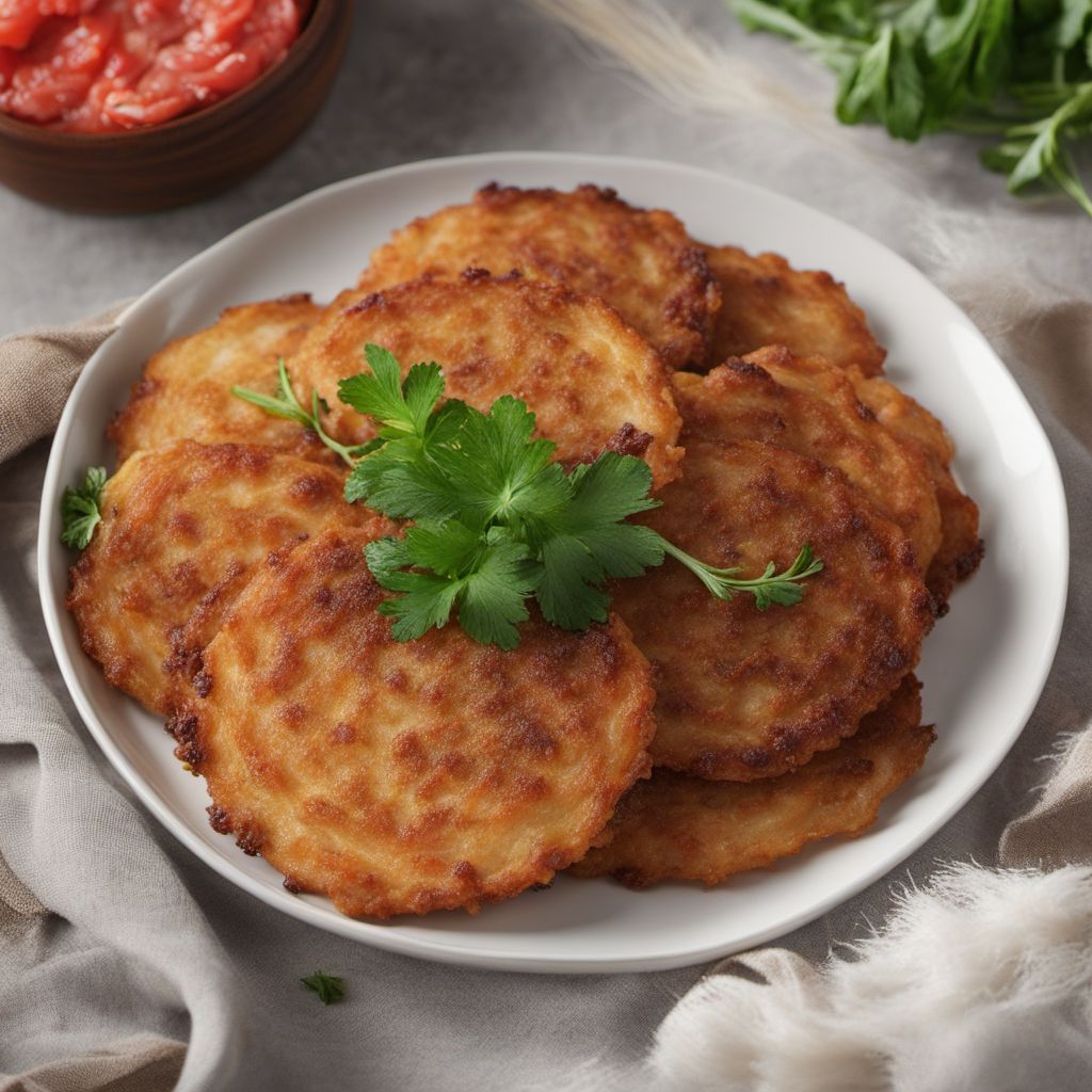 Verhuny - Ukrainian Potato Pancakes