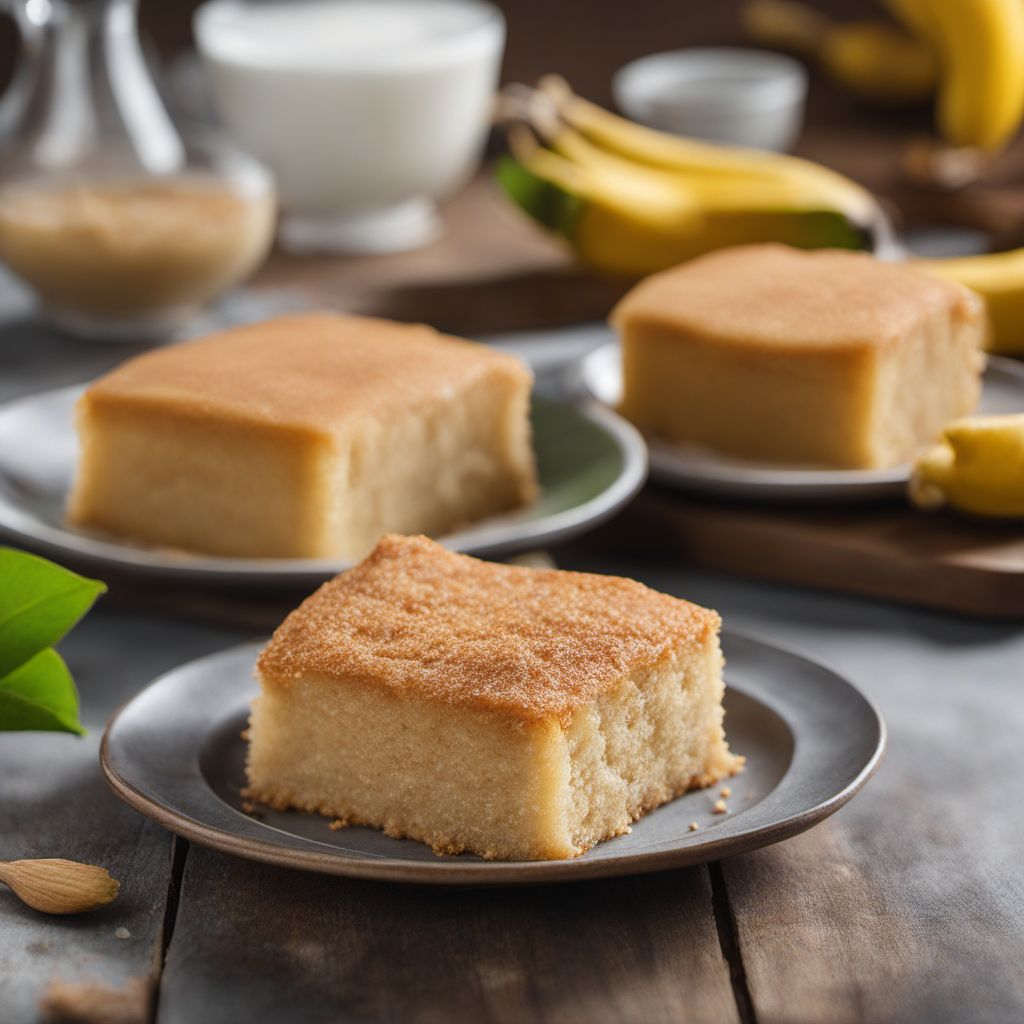 Vietnamese Banana Cake