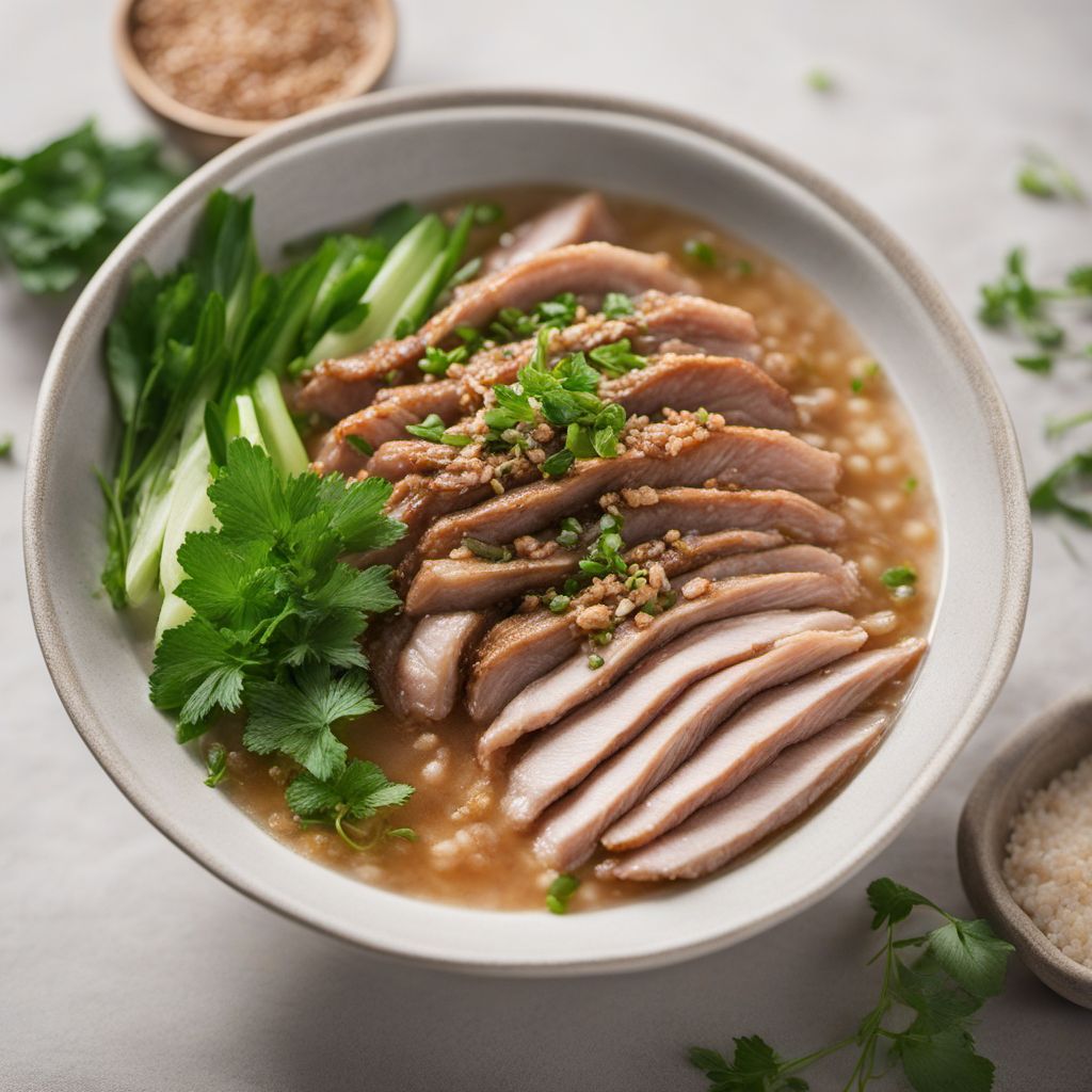 Vietnamese Duck Congee