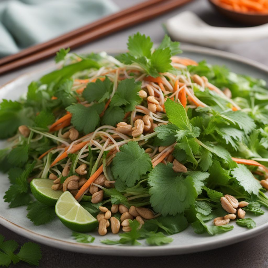 Vietnamese Lotus Stem Salad