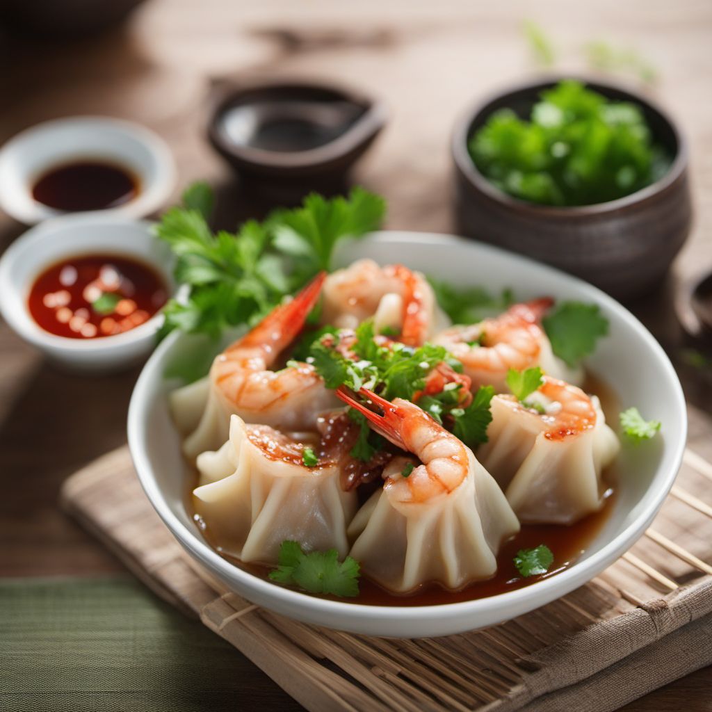 Vietnamese Shrimp and Pork Dumplings