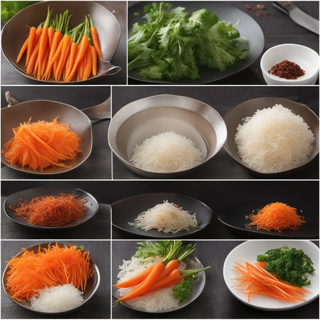 Vietnamese-style Pickled Daikon and Carrots