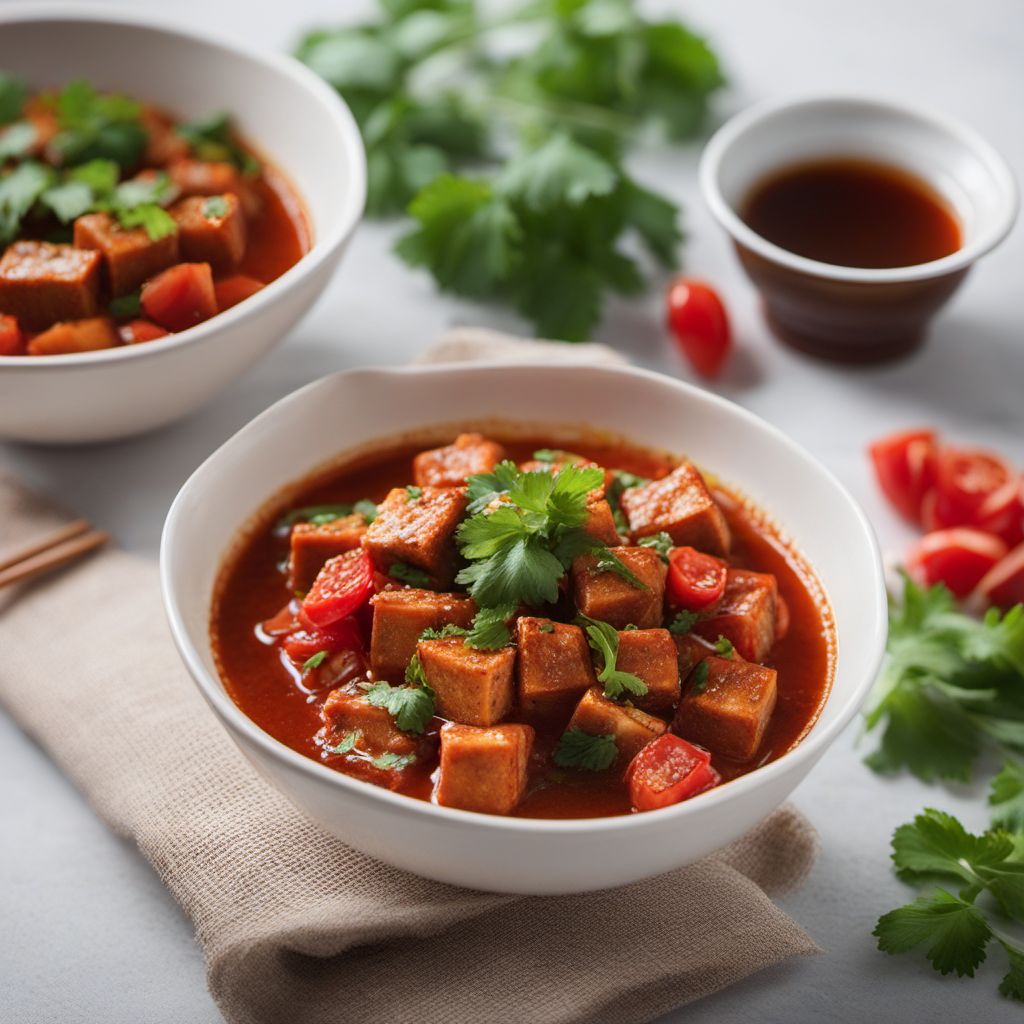 Vietnamese Tofu in Tomato Sauce