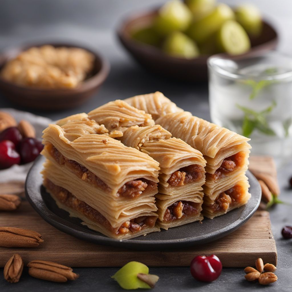 Vişneli Baklava with a Twist