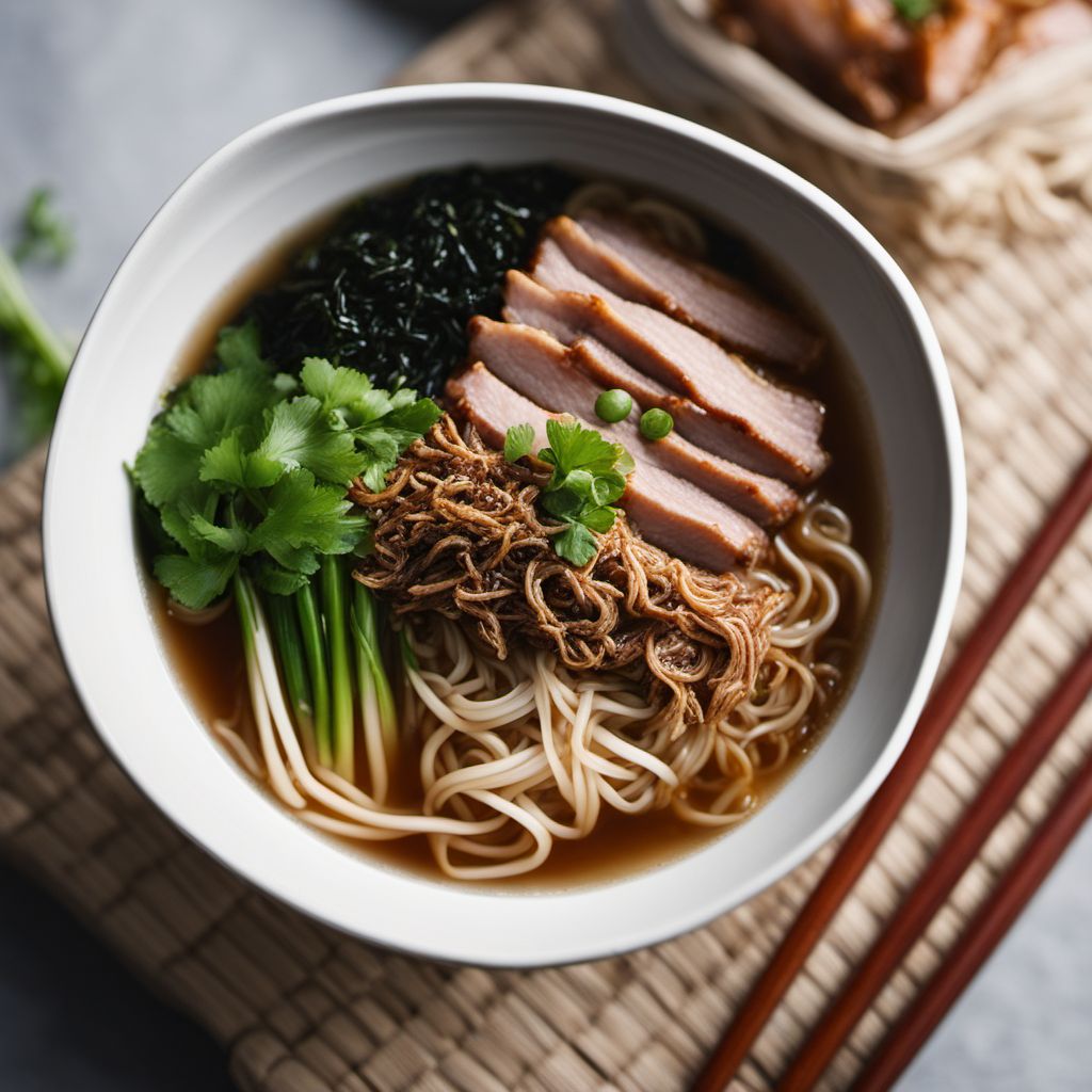 Wakayama Ramen with Tender Pork and Rich Broth