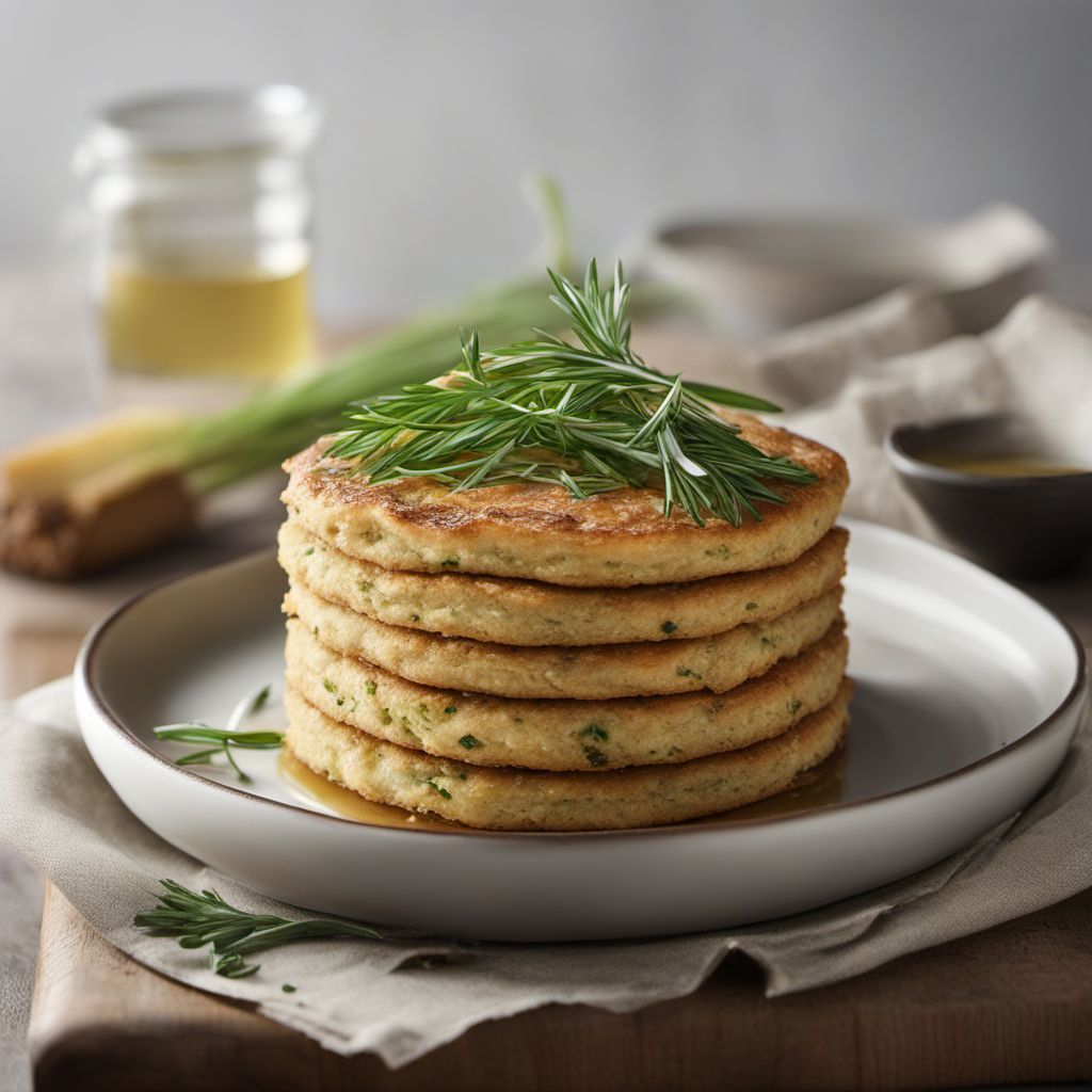 Welsh Onion Cake with a Twist