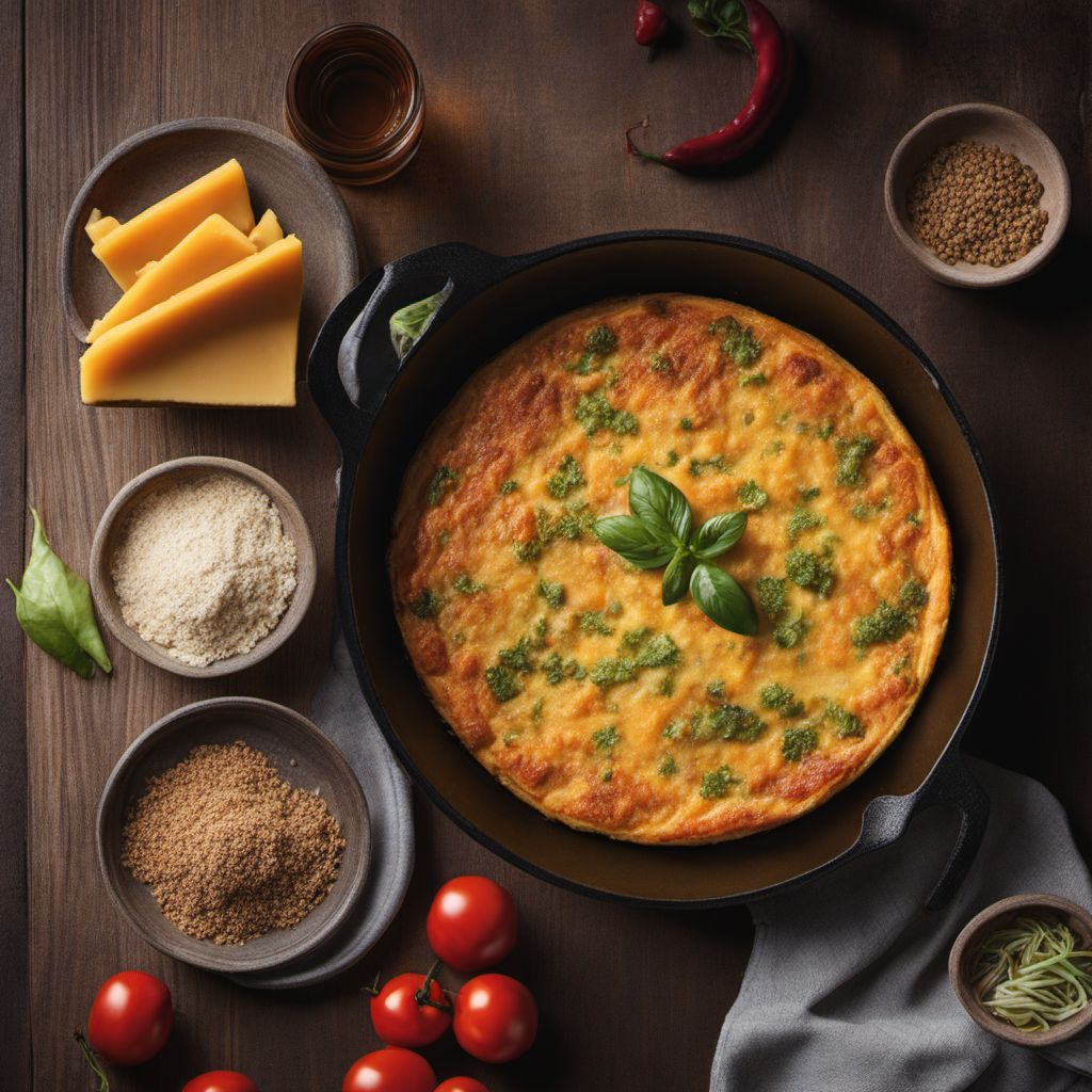 Xinjiang-style Cheese Frittata