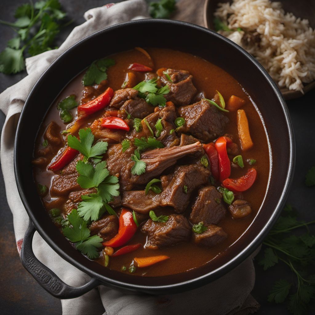 Xinjiang-style Spiced Lamb Stew