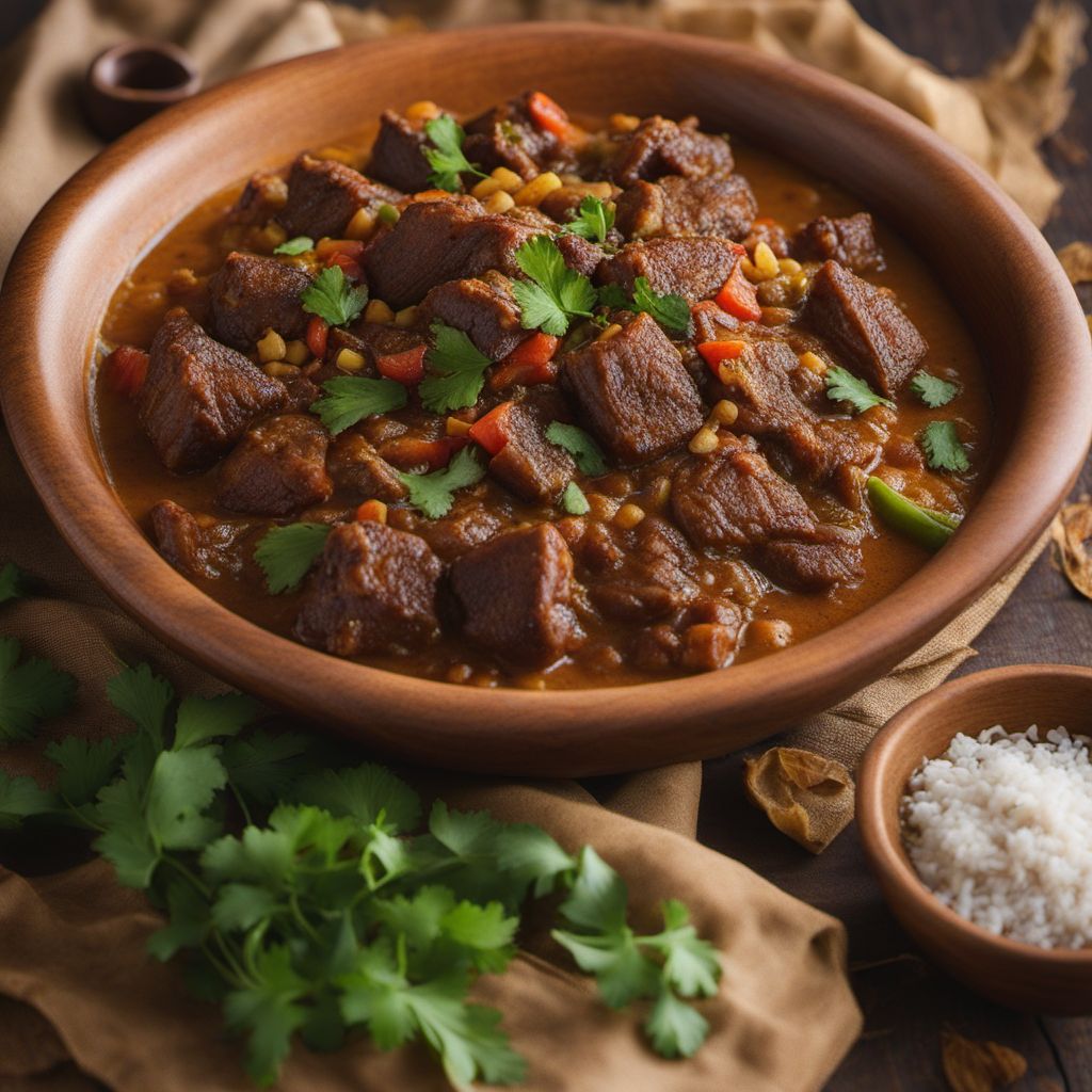 Yemeni Spiced Lamb Saloona