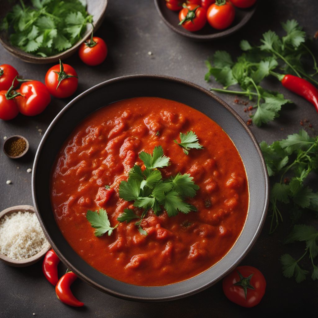 Yemeni Spicy Tomato Sauce