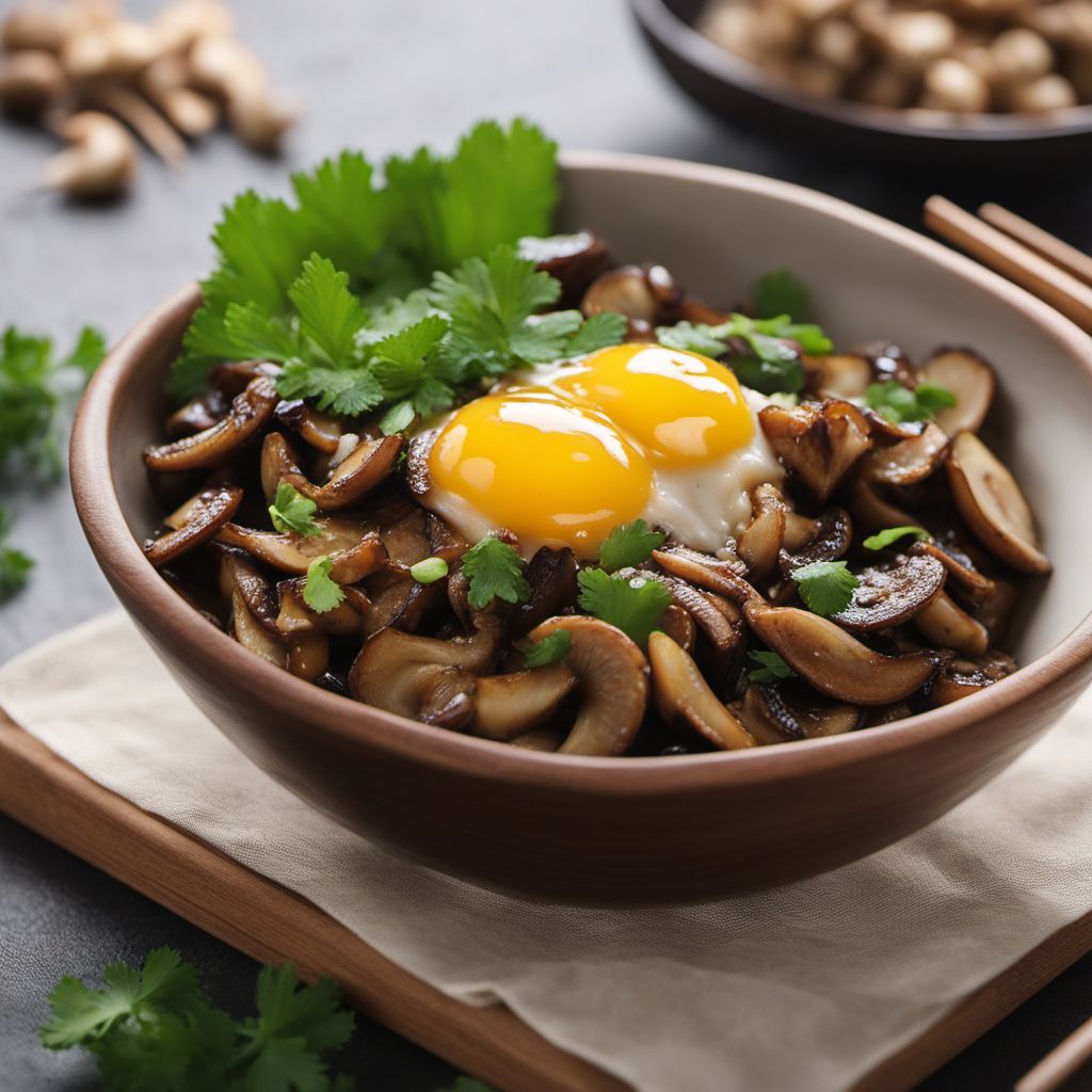 Yunnan-style Stir-Fried Mushrooms with Eggs