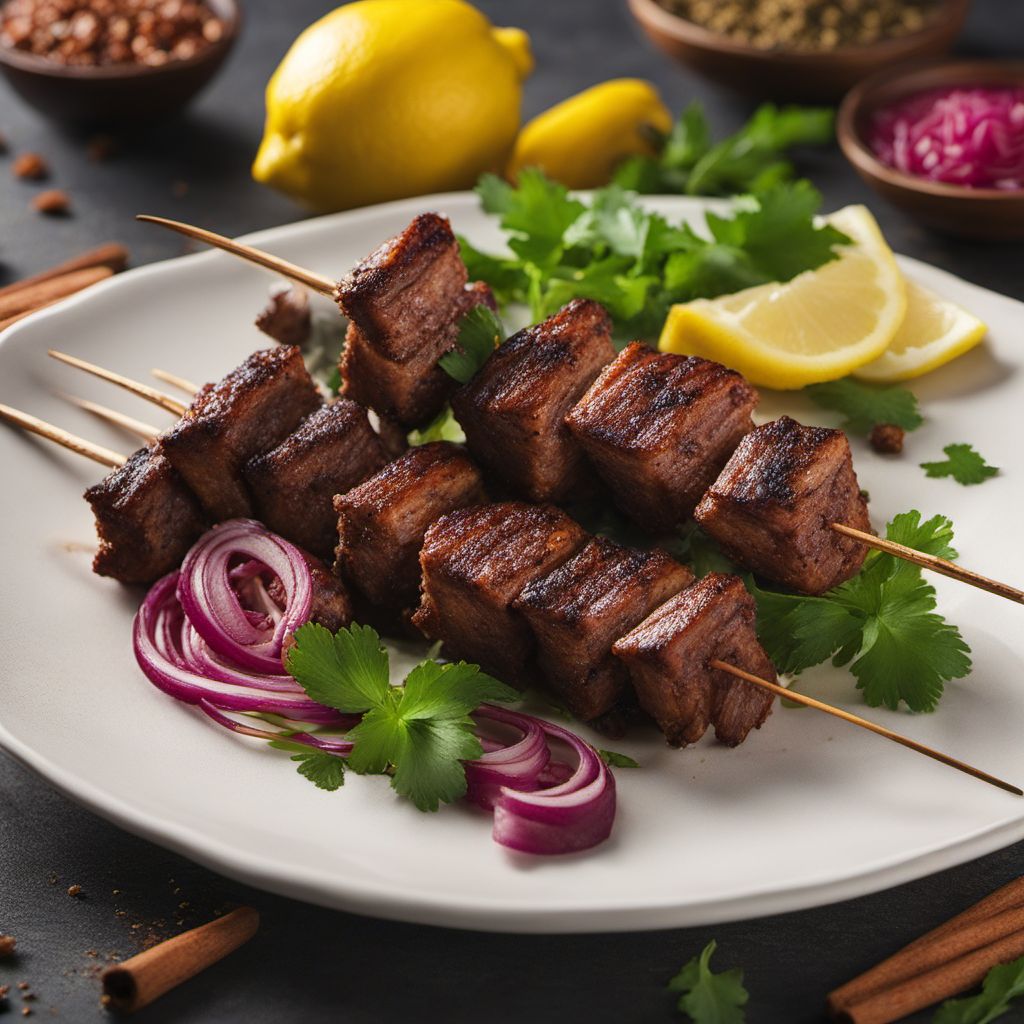 Zanzibari-style Grilled Meat Skewers