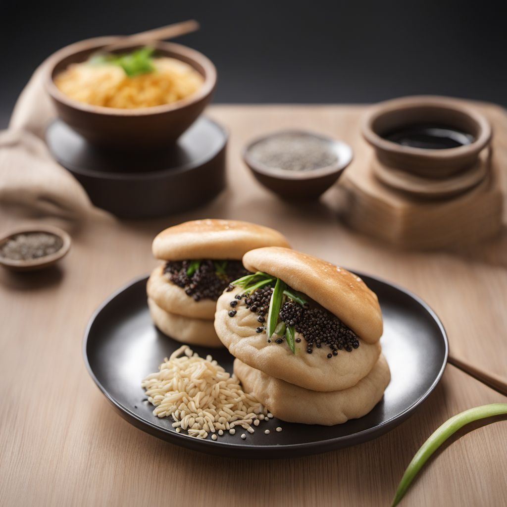 Zhi Ma Bao - Chinese Sesame Seed Buns