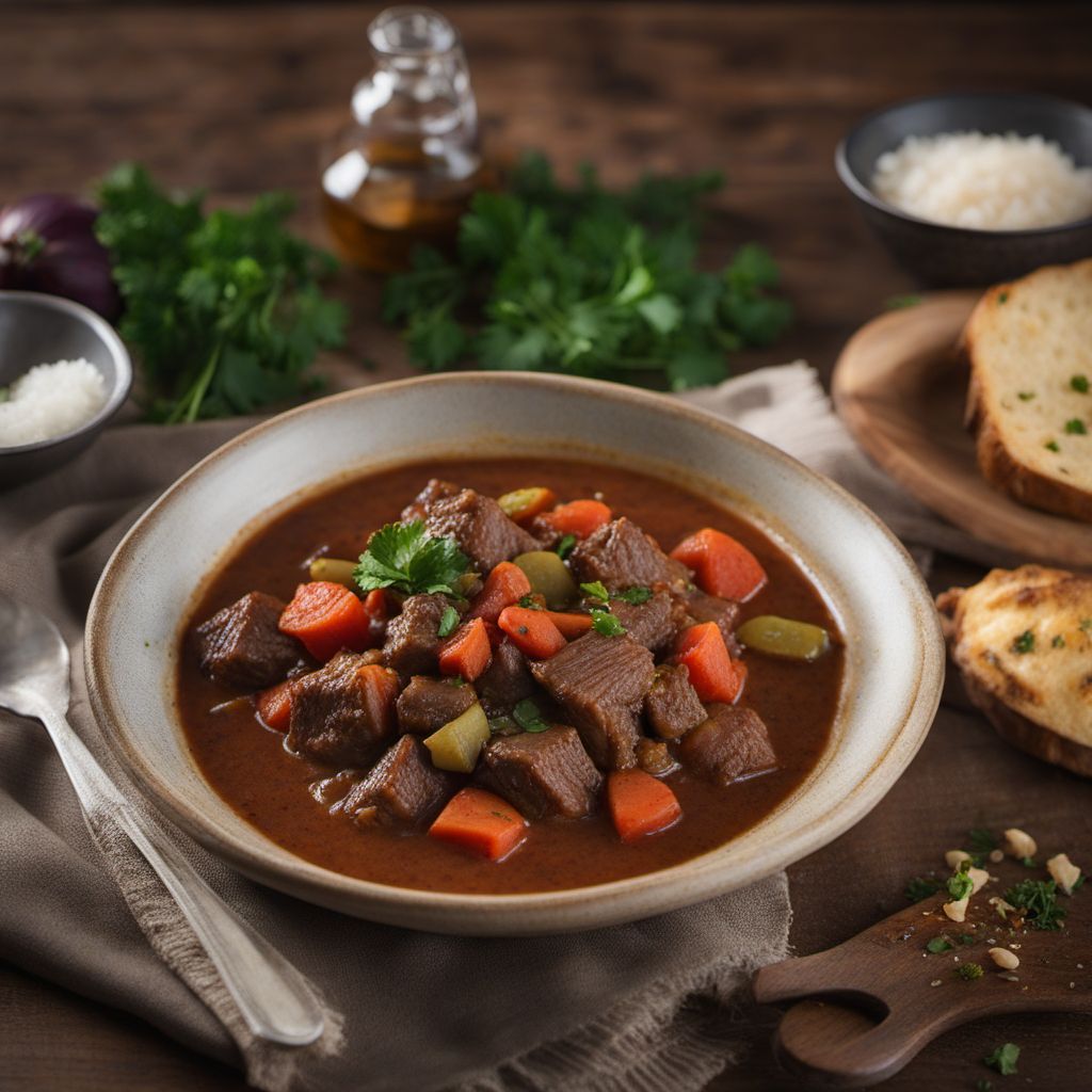 Zimbabwean-style Beef Stew