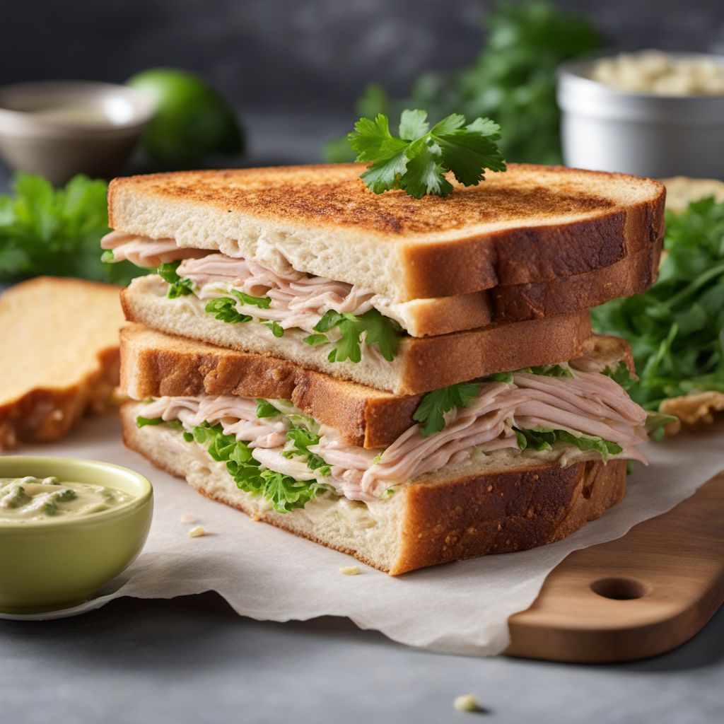 Zimbabwean-Style Turkey Devonshire Sandwich