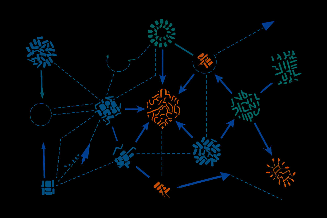 Precision medicine dashboard showing personalized healthcare analytics