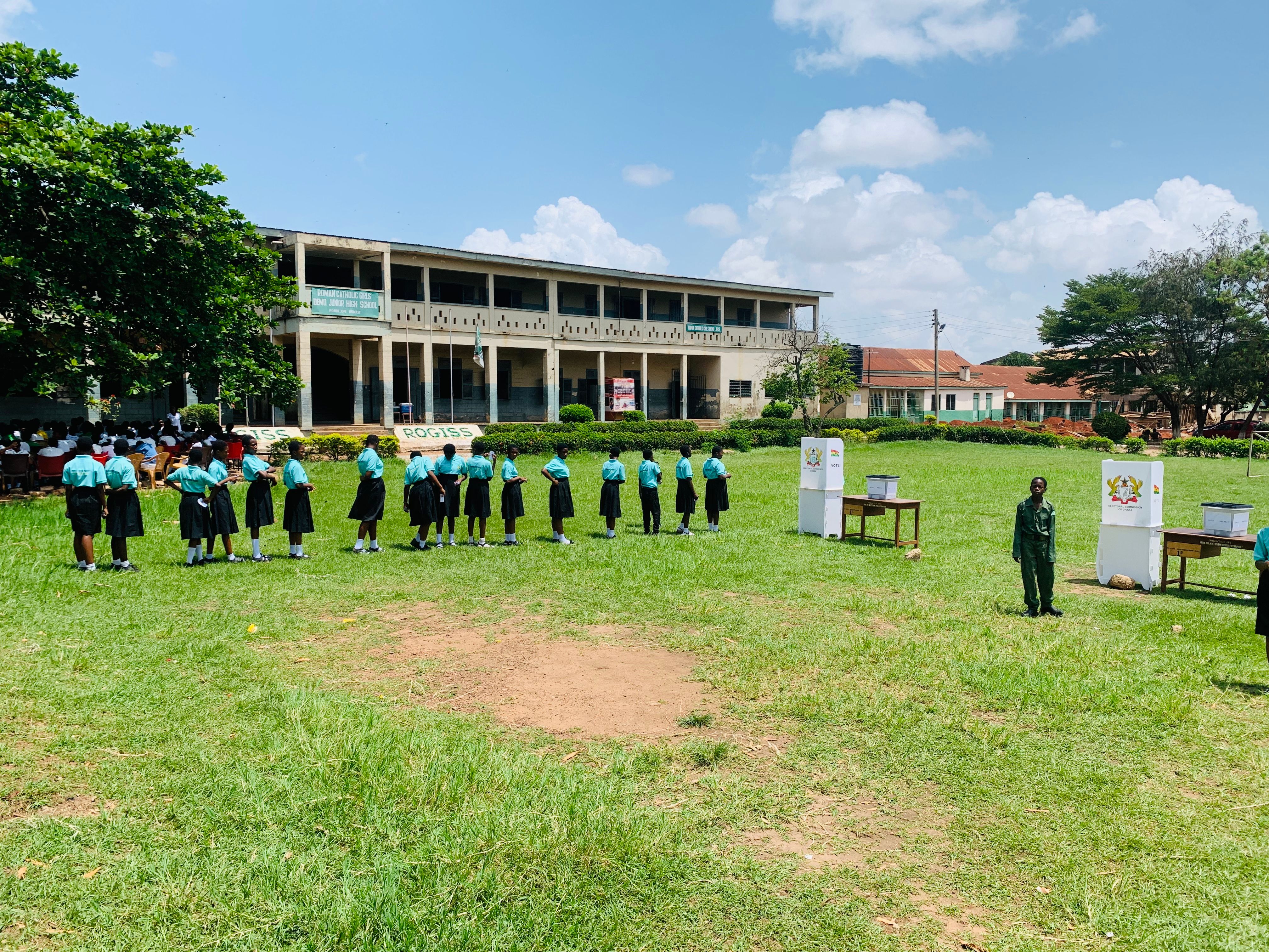 Election day activities and student participation