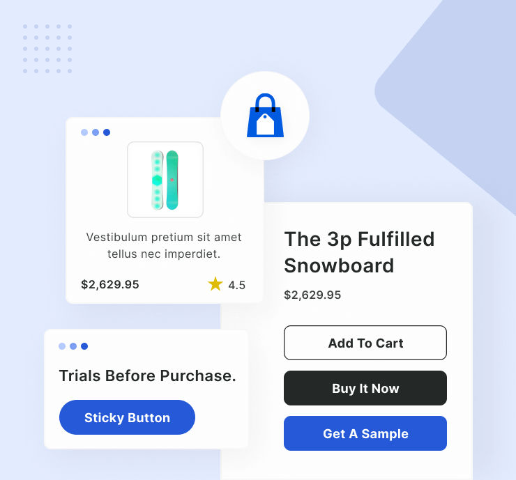 product sample shopify app