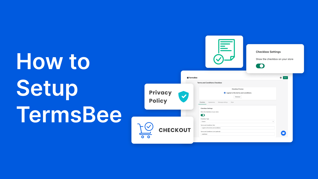 How to setup termsbee app