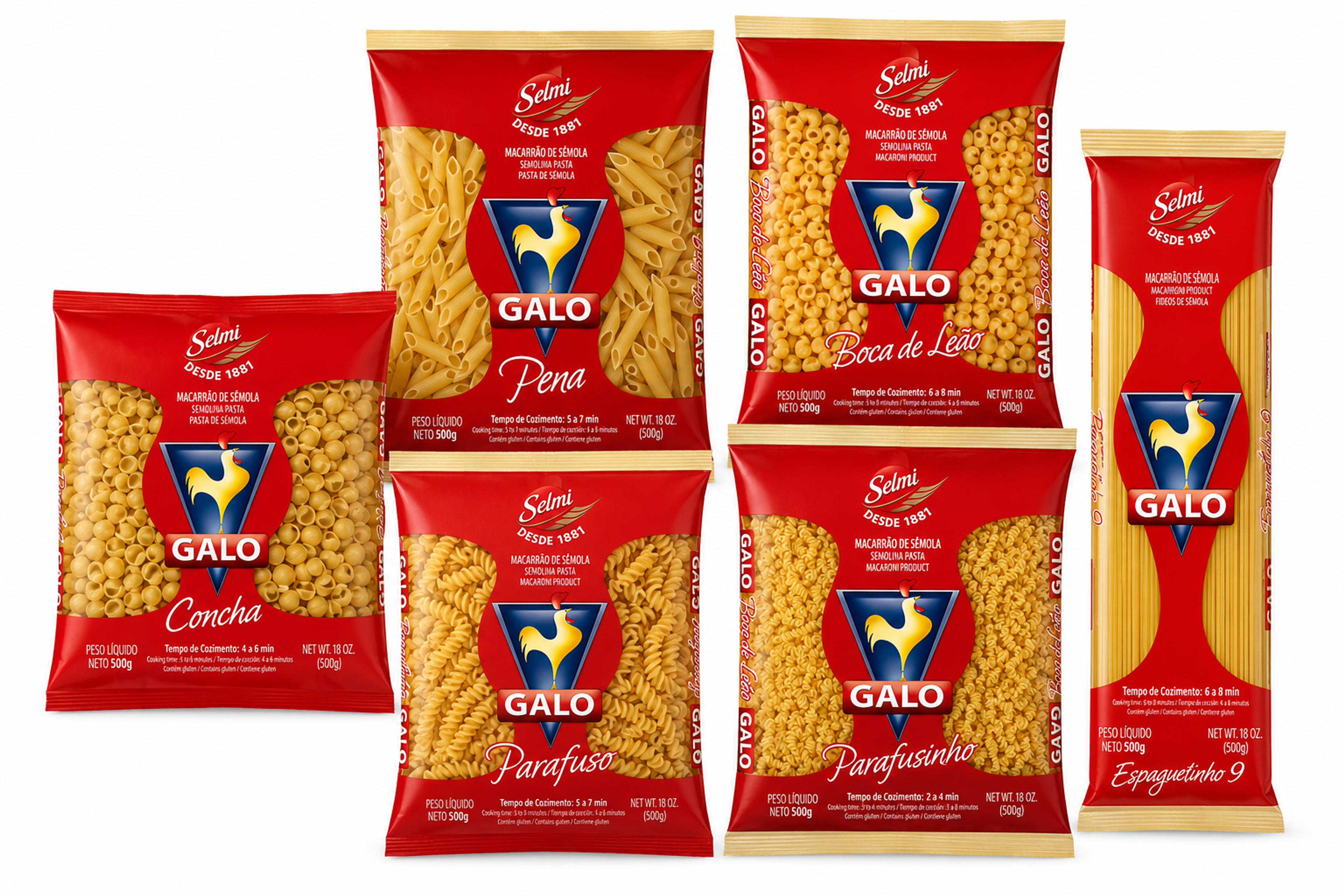 Fideos Sémola Varias Formas 500 gr