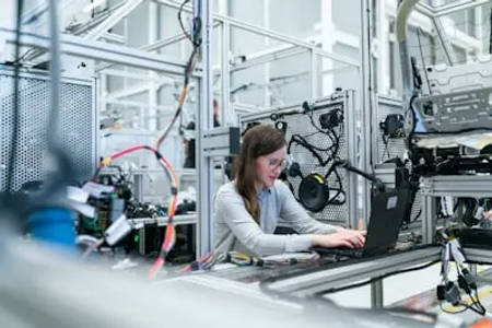 Innovation story video thumbnail – researcher in lab