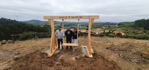 Foto Baloiço Miradouro Casais Santo Quintino (Sobral de Monte Agraço)