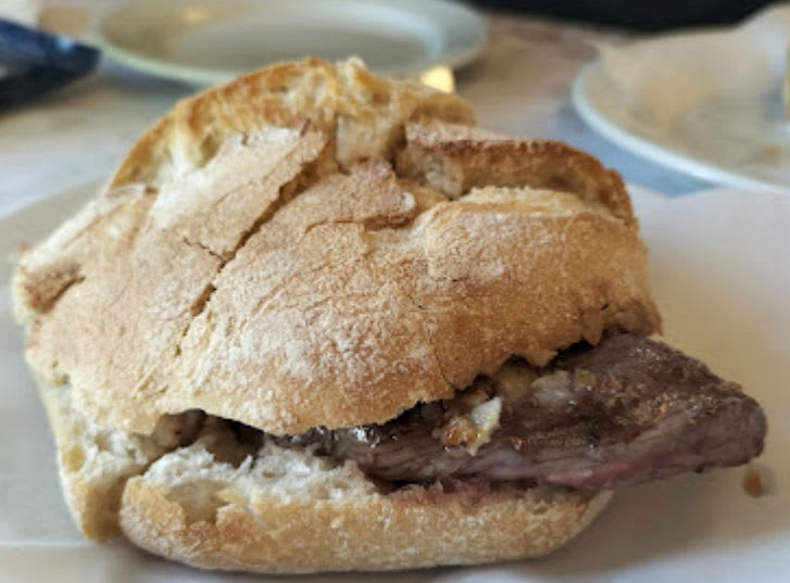 Prego no Pão - Cervejaria Ramiro (Lisboa)