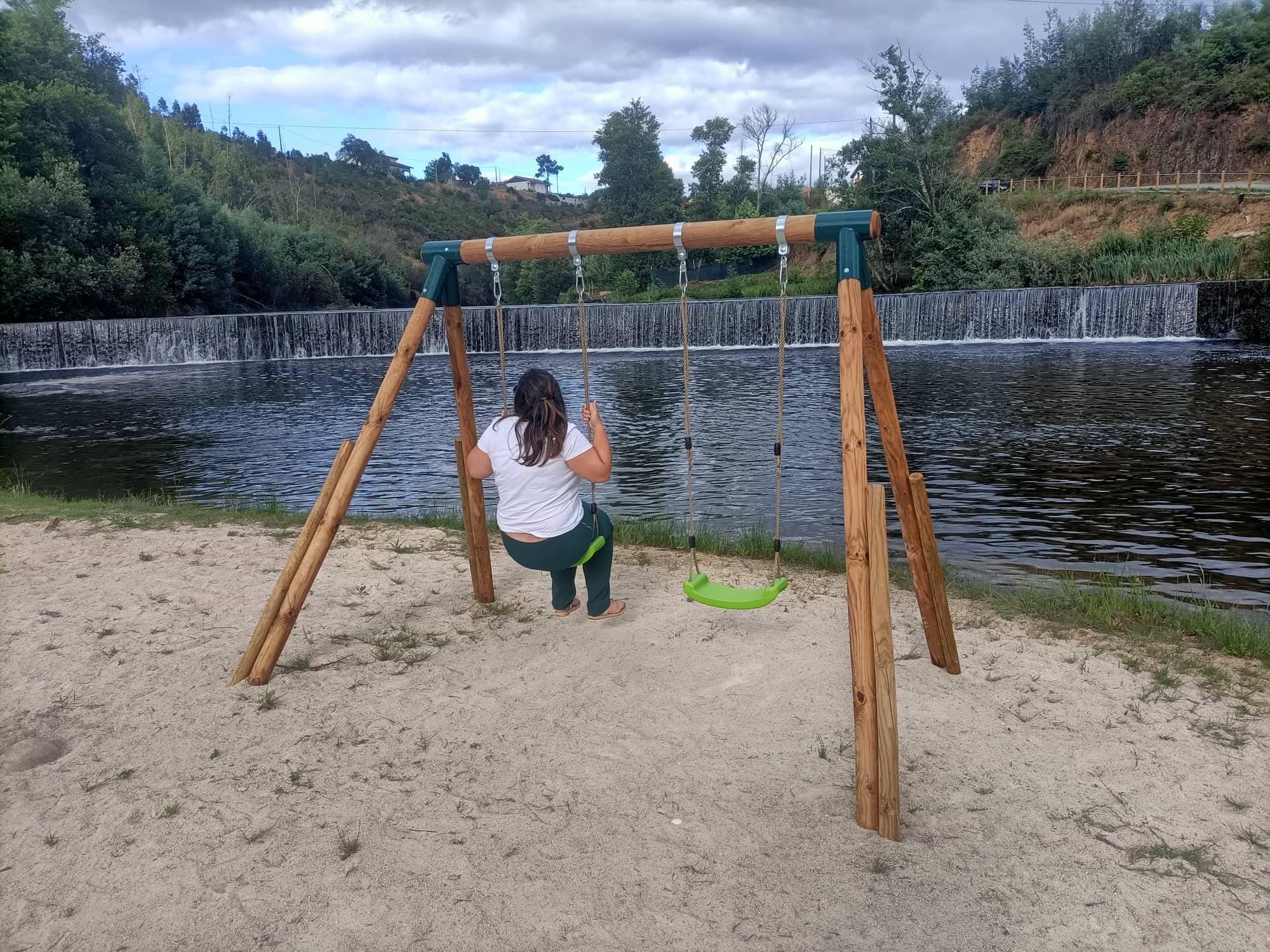 Baloiço da Praia Fluvial da Moenda - Ponte Mucela (Vila Nova de Poiares)