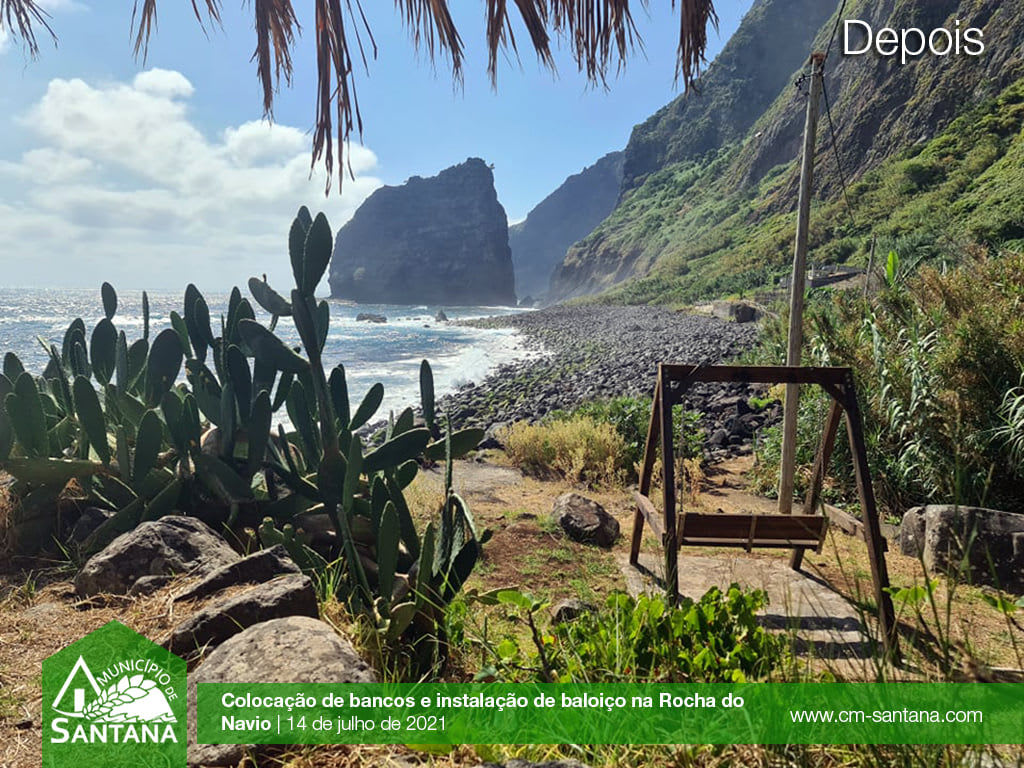 Baloiço Rocha do Navio (Santana, Madeira)