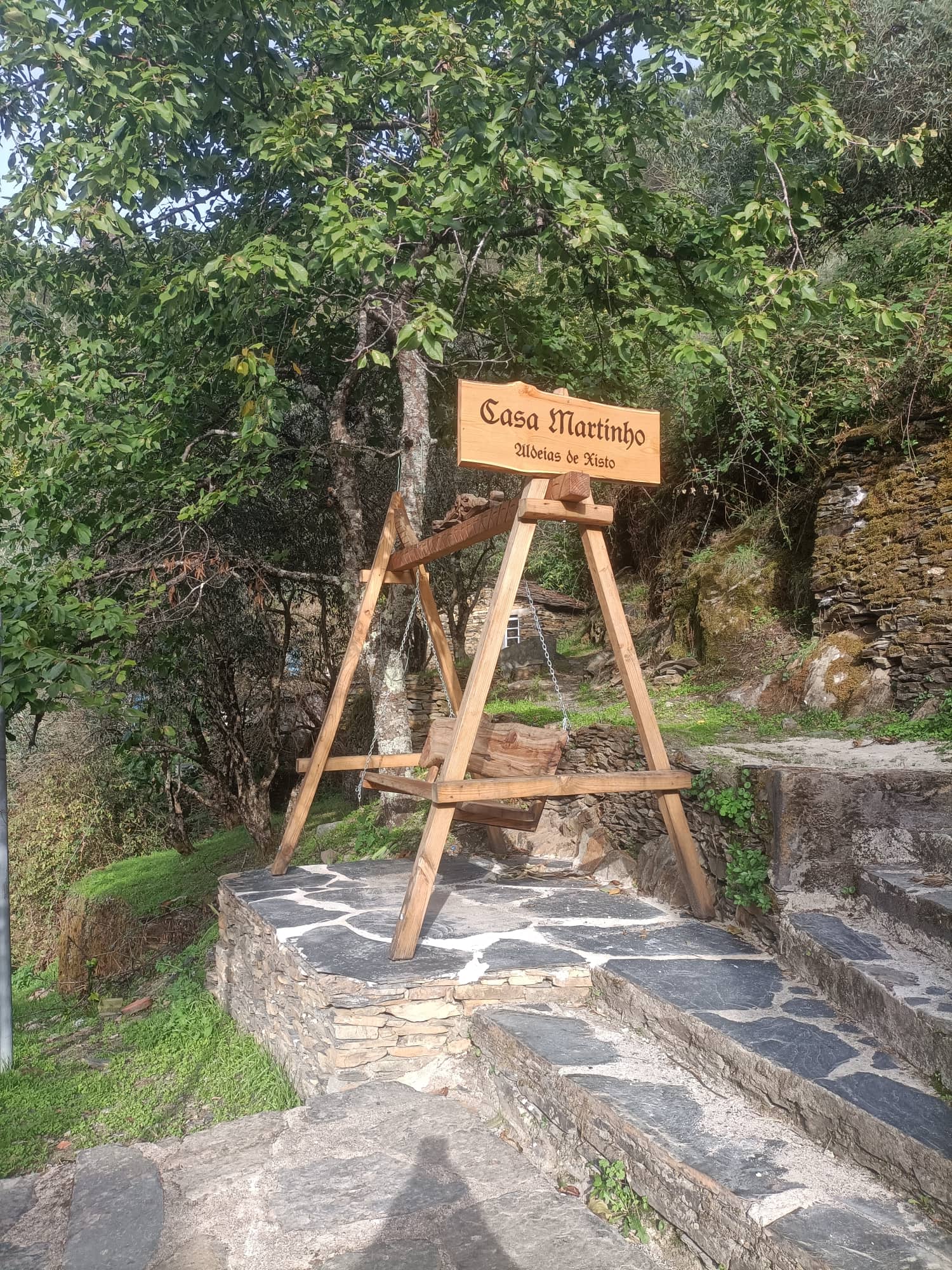 Baloiço Casa Martinho - Aldeias de Xisto (Arganil)