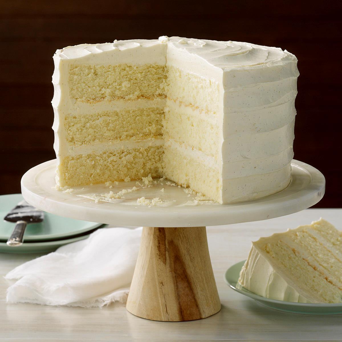 Egg Free Vanilla Cake