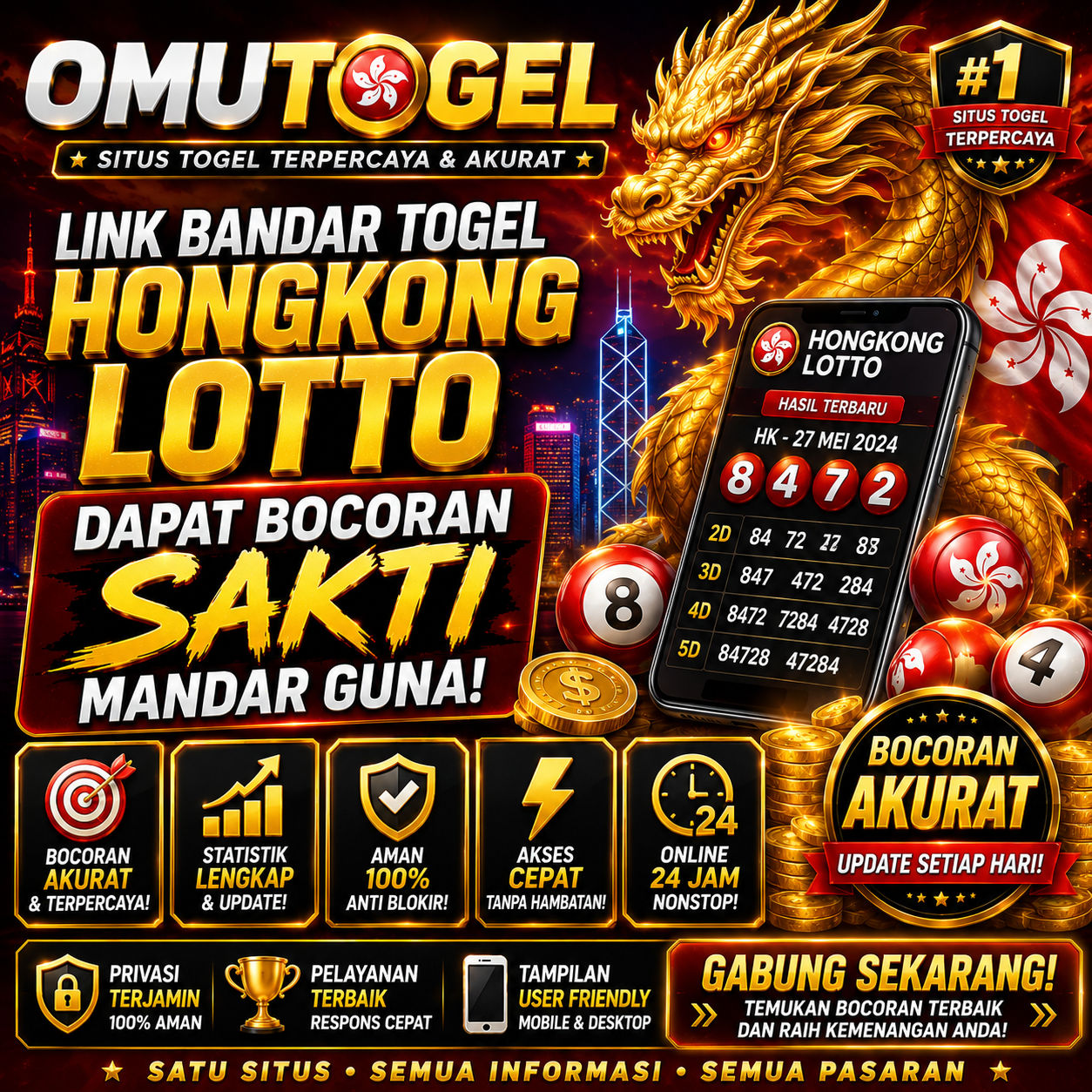OMUTOGEL - Link Bandar Togel Hongkong Lotto Dapat Bocoran Sakti Mandar Guna