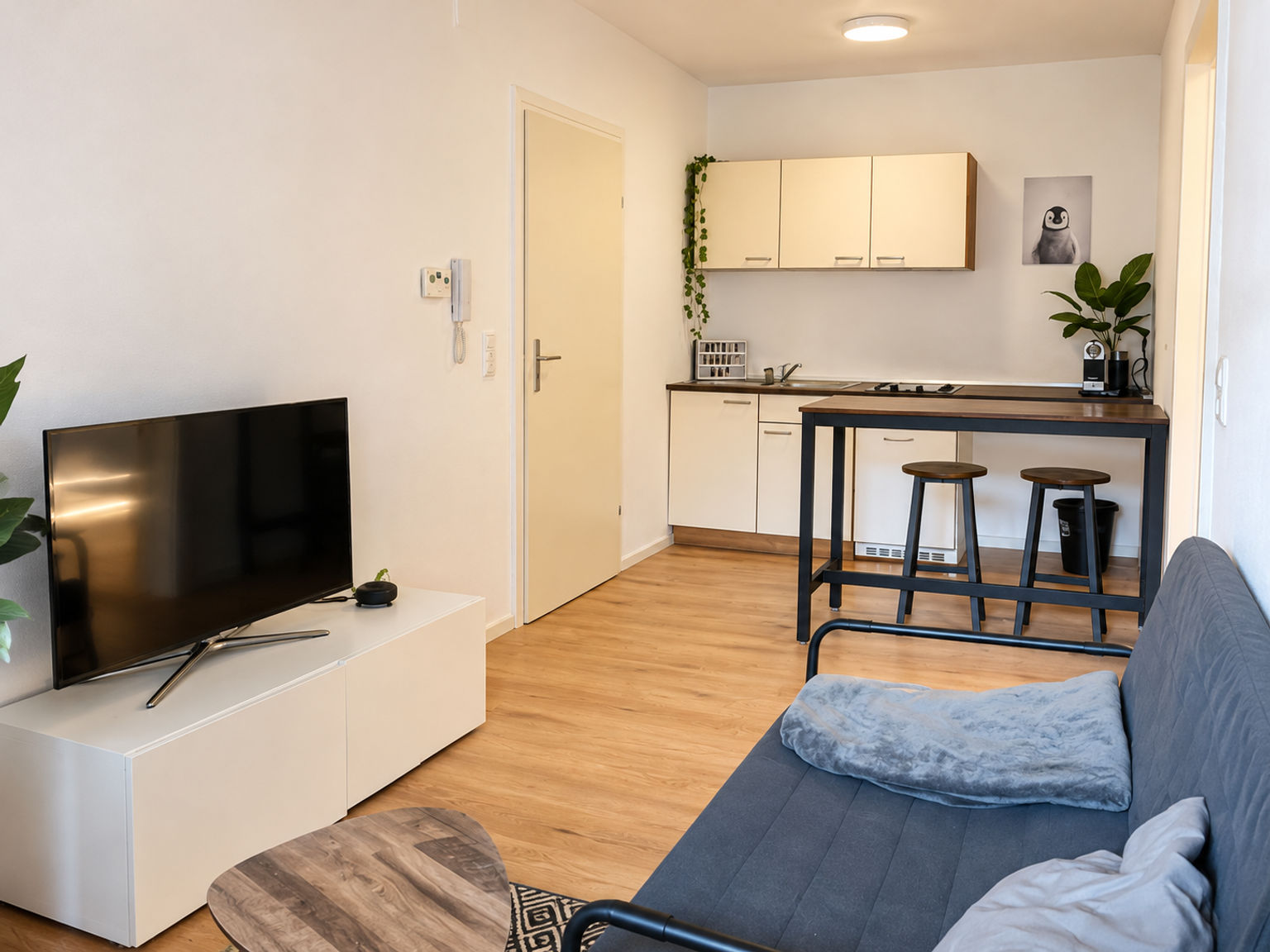 Skandinavisches Wohnzimmer mit Küchenzeile.png