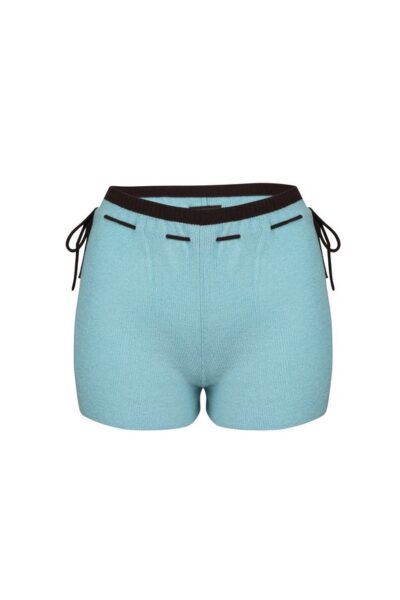 Desire Knit Shorts - Blue