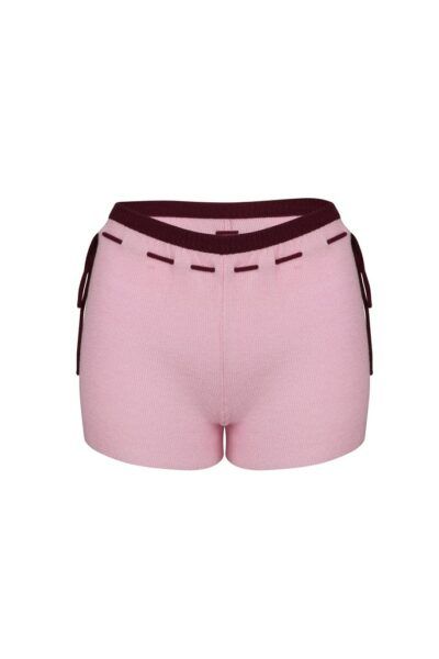 Desire Knit Shorts - Pink