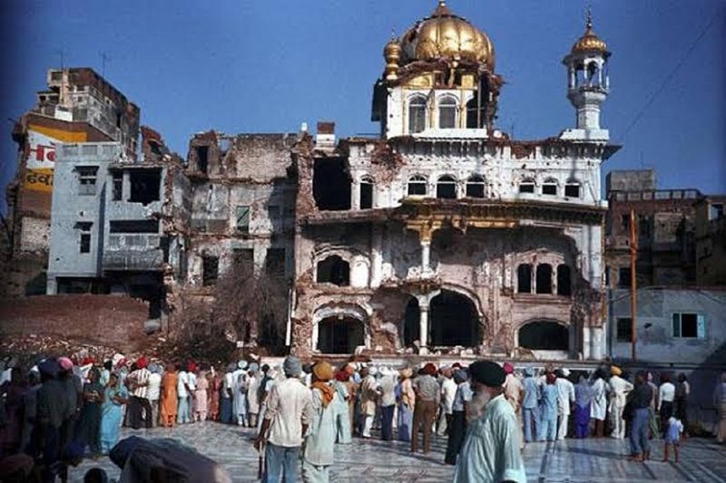 Operation Blue Star at akal takhat