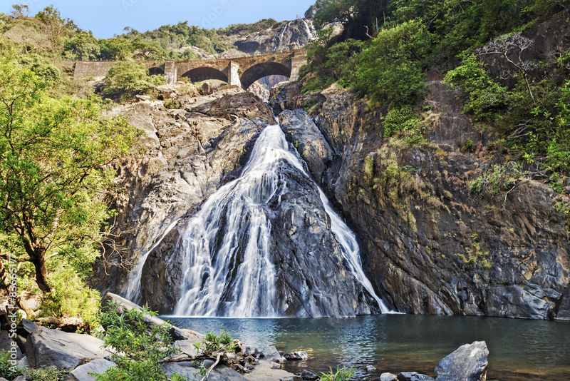 best time to visit DudhSagar falls, Goa