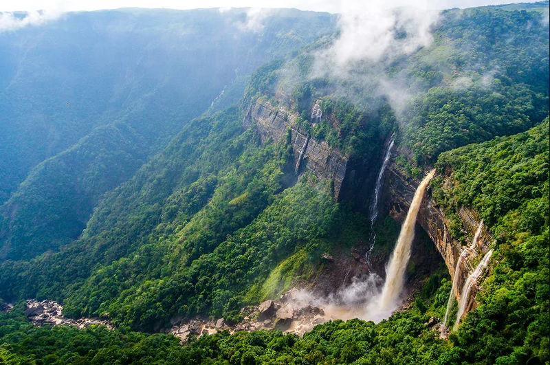 Nohkalikai Falls, Meghalaya