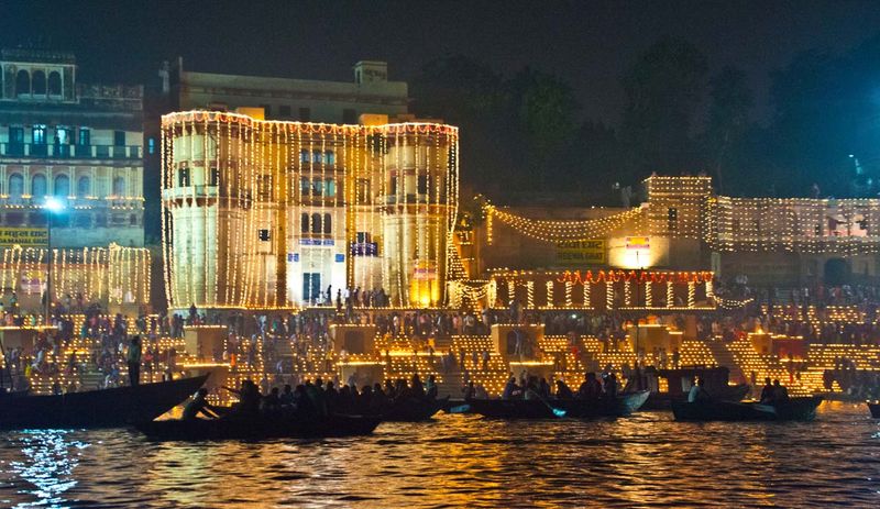 Diwali in Varanasi 