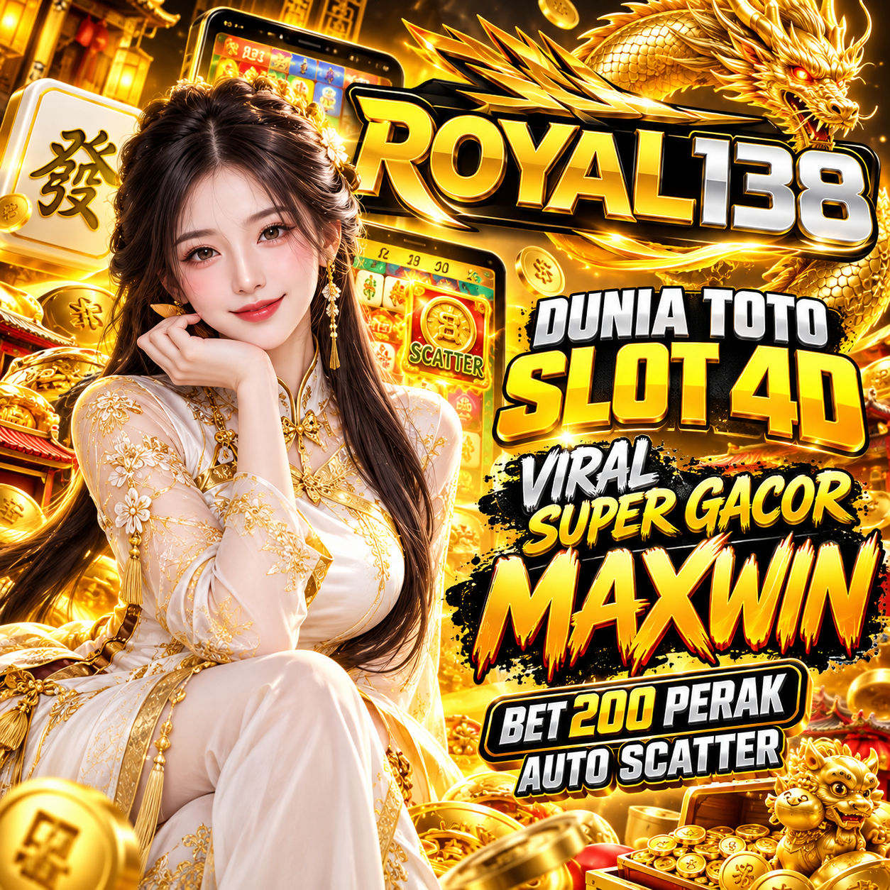 ROYAL138 Dunia Toto Slot 4D Viral Super Gacor Maxwin
